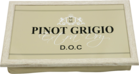 Schootkussen Wijn Pinot Grigio Beige &ndash; 43 cm