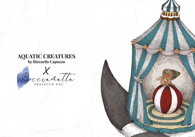 Bocciamatta Prosecco Brut DOC Aquatic Creatures Manta