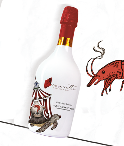 Bocciamatta Prosecco Brut DOC Aquatic Creatures Tartaruga