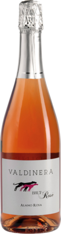 Spumante Brut Rose Alano Rosa (vitigno Nebbiolo)