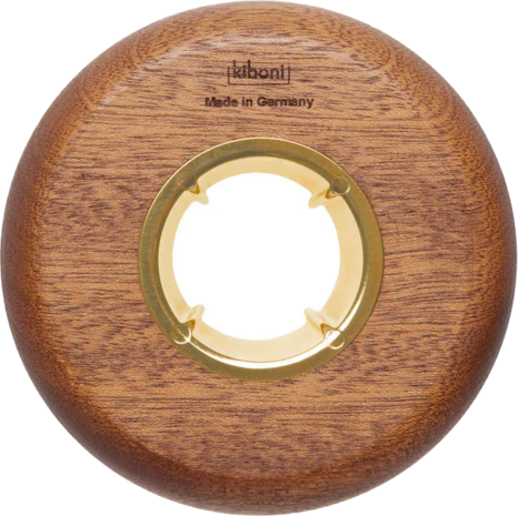 HOOPLA | mahogany with gold insert (wooden edition)