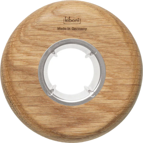 HOOPLA | oak with silver insert