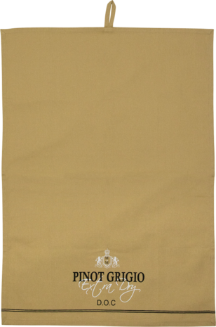 Theedoek Wijn Pinot Grigio &ndash; Set van 3 (50 &times; 70 cm)