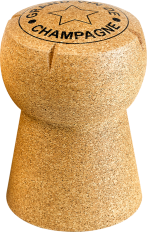 Giant Champagne Cork Stool