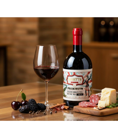 Biglietto Primitivo Puglia Indicazione Geografica Tipica | StraItalian